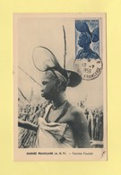 AOF - Carte Maximum - Femme Foulah - Guinee Francaise - 10-7-1956 - Brieven En Documenten