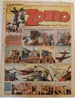 C1 ZORRO Jeudi Magazine 108 1948 Luc BRADFER Zig Puce ROBIN Port Inclus France - Zorro