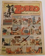 C1 ZORRO Jeudi Magazine 109 1948 Luc BRADFER Zig Puce ROBIN Port Inclus France - Zorro