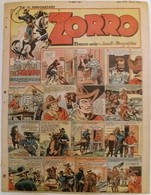 C1 ZORRO Jeudi Magazine 111 1948 Luc BRADFER Zig Puce ROBIN Port Inclus France - Zorro