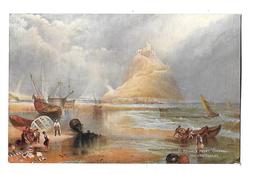 ANGLETERRE---CORNWALL--st-michael's Mount---illustration J.M.W. TURNER--voir 2 Scans - St Michael's Mount