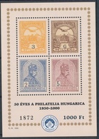 1999. Philatelia Hungarica Is 50 Years Old - Commemorative Sheet - Hojas Conmemorativas