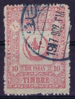 Ottoman Stamps With European Cancel IPEK PEC KOSOVO - Gebraucht