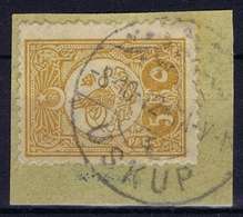 Ottoman Stamps With European CanceL  USKUB 4 SKOPJE NORTH MACEDONIA Signiert /signed/ Signé - Usati