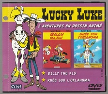 Lucky Luke DVD Vidéo Citel 2 Aventures Billy The Kid Et Ruée Sur L'Oklahoma - Kassetten & DVD