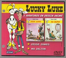 Lucky Luke DVD Vidéo Citel 2 Aventures Jesse James Et Ma Dalton - Cassettes & DVD