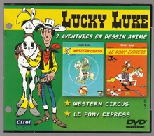 Lucky Luke DVD Vidéo Citel 2 Aventures Western Circus Et Le Pony Express - Kassetten & DVD