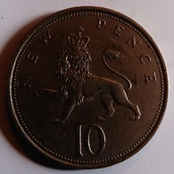 Grande Bretagne Great Britain Angleterre England 1968 10 Pence Elisabeth II - 10 Pence & 10 New Pence