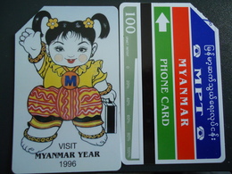 MYANMAR UESD CARDS COMICS - Myanmar