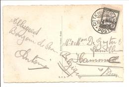1934 Postal History Vaticane.25c PC S.Pietro - Lettres & Documents