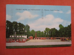 Colony Motel  Florence South Carolina >     Ref 3832 - Florence