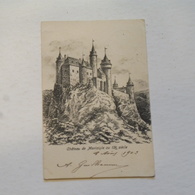 MONTAIGLE - Château De Montaigle Au 13e Siècle - Envoyée - Avant 1905 - - Onhaye