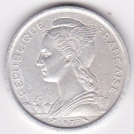 ILE DE LA REUNION. 2 FRANCS 1973. ALUMINIUM - Réunion