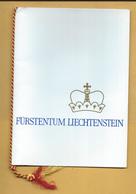 Livret Fürstentum Liechtenstein 16 Timbres + 2 Blocs Feuillets - Lettres & Documents