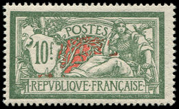 ** EMISSIONS DU XXème SIECLE - 207   Merson, 10f. Vert Et Rouge, TB - Unused Stamps