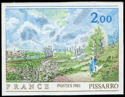 ** NON DENTELES - 2136   Pissarro, TB - Unclassified