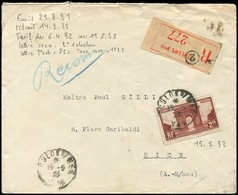 Let LETTRES DU XXe SIECLE - N°258 15/5/33, Env. Rec, 2e échelon, TB - Covers & Documents