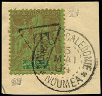 NOUVELLE CALEDONIE Taxe 4 : 20c. Brique Sur Vert, Obl. NOUMEA 15/5/94 Sur Fragt, TB - Postage Due