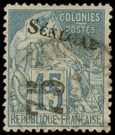 SENEGAL 6 : 75 S. 15c. Bleu, Oblitéré, TB - Other & Unclassified