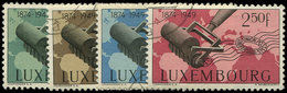 LUXEMBOURG 425/28 : UPU, La Série Obl., TB - 1852 William III