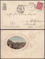 Luxembourg 1902 - Carte Postale Illustrée Vers Bruxelles ..................... (EB) DC5459 - Sonstige & Ohne Zuordnung