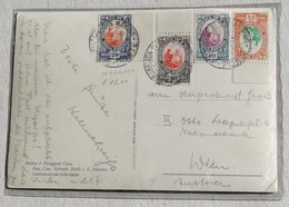 Cartolina Illustrata Per Vienna Il Palazzo Governativo - Giugno 1936 - Lettres & Documents
