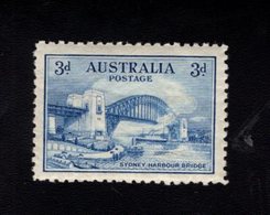 916476229 1932 SCOTT 131 MET SCHARNIER MINT  HINGED  (X) SYDNEY HARBOR BRIDGE - Oblitérés