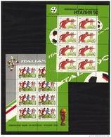 Russie  -  Feuilles  :  Mi  6088-89  YV  5751-52  **    Football - Full Sheets
