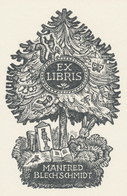 Ex Libris Manfred Blechschmidt - Heiner Vogel - Ex-Libris