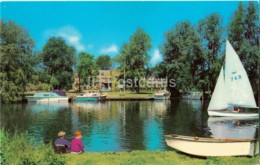 St. Ives - Pike And Eel Inn - River Ouse - Sailing Boat - PT12603 - 1970 - United Kingdom - England - Used - Huntingdonshire
