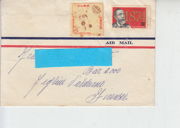 CUBA  1964 -  Lettera Per Italia - Yvert 827  - UPU - Sport (judo) - Lettres & Documents
