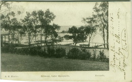 AUSTRALIA - NEWCASTLE - BELMONT LAKE MACQUAIRE - EDIT R.H. HUNTER - STAMPS - MAILED TO ITALY - 1900s  (7268) - Newcastle