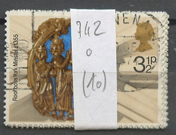 Grande Bretagne - Great Britain - Großbritannien Lot 1974 Y&T N°742 - Michel N°663 (o) - Lot De 10 Timbres - Sheets, Plate Blocks & Multiples