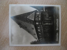 GOSLAR Brusttuch Bilder Card Photo Photography (4x5,2cm) Harz Mountains GERMANY 30s Tobacco - Zonder Classificatie