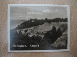 RAUSCHEN Strand Bilder Card Photo Photography (4x5,2cm) Ostpreusen East Prussia GERMANY 30s Tobacco - Zonder Classificatie