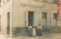 CARTE PHOTO : DEVANTURE CAFE COMMERCE RESTAURANT DEBIT A LOCALISER - Caffé