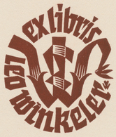 Ex Libris Leo Winkeler - Peter Wolbrand (1886-1972) - Ex-Libris