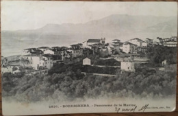 CPA, BORDIGHERA, Panorama De La Marine, écrite En 1905, édition Giletta, Timbre Enlevé - Other & Unclassified