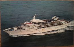 CPSM, (format CPA) Faehre, Ferry,  M/S Southward Norwegian Caribbean Lines,publicité, Non écrite - Other & Unclassified