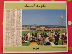 Almanach Des PTT. 1969. Mayenne Laval. Calendrier Poste, Postes Télégraphes..course à Deauville Brévent Ski Téléphérique - Groot Formaat: 1961-70