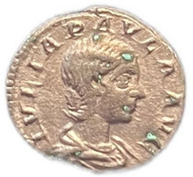 IMPERIO ROMANO. JULIA PAULA. DENARIO VENUS. ROMAN IMPERIAL COIN - Die Severische Dynastie (193 / 235)