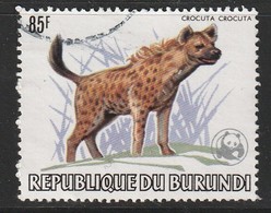 BURUNDI - N°876 Obl (1983)  Animaux Sauvages  WWF - - Oblitérés