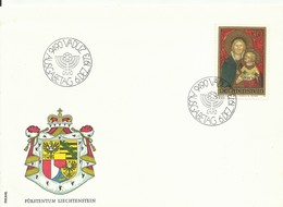 LIECHTENSTEIN, SOBRE CONMEMORATIVO - Storia Postale