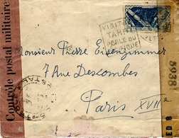 1944- Env. De TAHITI  Pour Paris - Affr. à 1,50 F  Oblit.  Daguin " VISITER /TAHITI /PERLE Du /PACIFIQUE " - Lettres & Documents