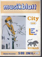 Revue De Musique -  Musikblatt N° 5 - 1989 - City Ddr - Musique