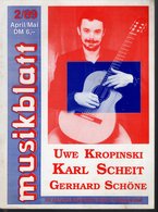 Revue De Musique -  Musikblatt N° 3 - 1989 - Uwe Kropinski - Música