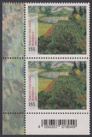 !a! GERMANY 2020 Mi. 3512 MNH Vert.PAIR From Lower Left Corner - Vincent Van Gogh: Poppy Field - Neufs