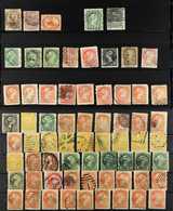 1859-2000's INTERESTING ACCUMULATION On Various Leaves, Stock Pages, In Packets & Envelopes, Includes 1859 1c & 10c Used - Altri & Non Classificati