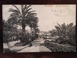 CPA, SAN REMO, Corso Dell' Imperatrice, écrite En 1905, Animée, éd Louis Glaser, Leipzig N°2280 - San Remo