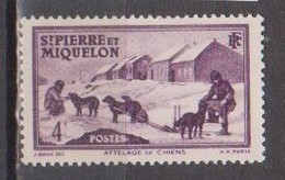 SAINT PIERRE ET MIQUELON      N°  YVERT  :  169         NEUF AVEC  CHARNIERES      (  CH  02/35 ) - Unused Stamps